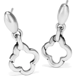 Amulet Post Earrings -Cheap Gleamy Adorn Store amulet post earrings silver 0