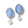 Blue Moon Leverback Earrings -Cheap Gleamy Adorn Store blue moon leverback earrings silver blue 0