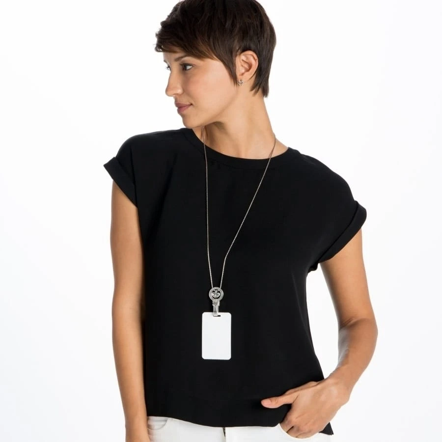 Brighton Badge Clip Necklace 6 Brighton Badge Clip Necklace - Image 4