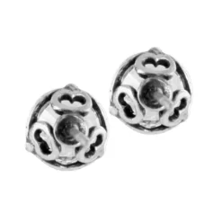 Brilliance 7MM Post Earrings -Cheap Gleamy Adorn Store brilliance 7mm post earrings silver 2