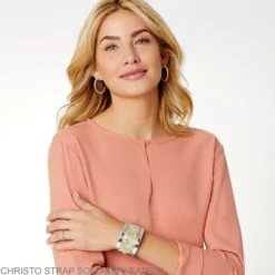 Christo New Delhi Wide Cuff Bracelet 17 Christo New Delhi Wide Cuff Bracelet -Cheap Gleamy Adorn Store christo new delhi wide cuff bracelet silver 3 235e1d99 207c 4ec8 9178 5813f3644127