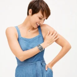 Christo Paris Wide Cuff Bracelet Set -Cheap Gleamy Adorn Store christo paris wide cuff bracelet set silver black 4 7033c73a 9655 49ec 8b90 792d216c32ab