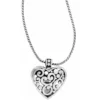 Contempo Heart Badge Clip Necklace -Cheap Gleamy Adorn Store contempo heart badge clip necklace silver 0 93a1ef43 3762 4217 a0a9 7234b7ee6be1