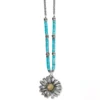 Daisy Dee Turquoise Necklace -Cheap Gleamy Adorn Store daisy dee turquoise necklace silver turquoise 0