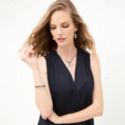 Deco Lace Necklace -Cheap Gleamy Adorn Store deco lace necklace silver 3 af36612f 99dd 42aa ae3c ed09d3f590a0