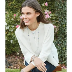 Elora Gems Sky Short Necklace -Cheap Gleamy Adorn Store elora gems sky short necklace silver blue 3 227ddafc a80f 4bcd ac55 1ac04e968fd7