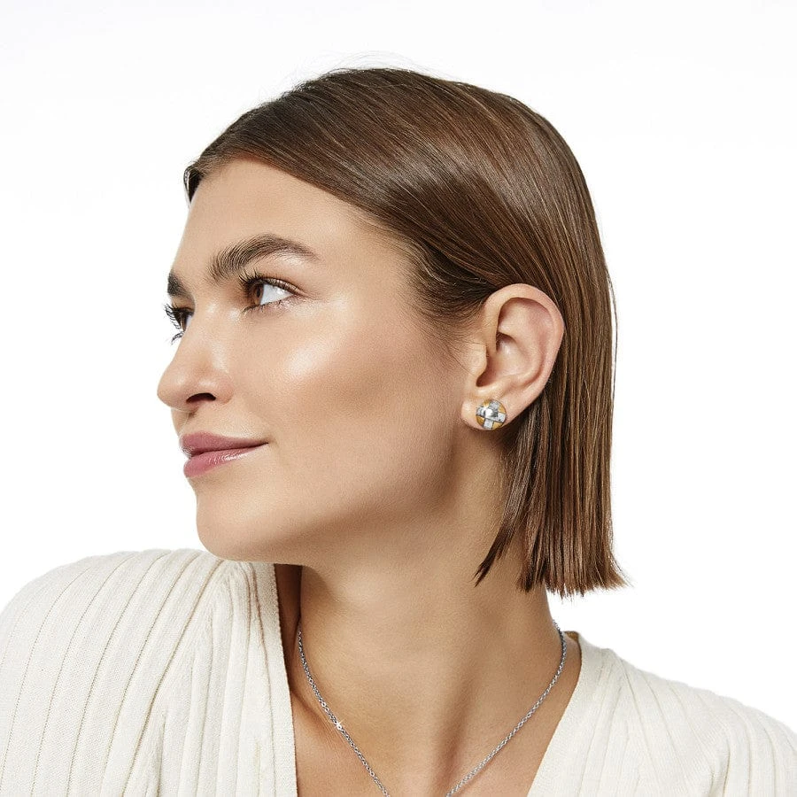 Entrata Round Post Earrings 6 Entrata Round Post Earrings - Image 4