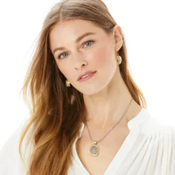 Ferrara Artisan Two Tone Pendant Necklace 9 Ferrara Artisan Two Tone Pendant Necklace -Cheap Gleamy Adorn Store ferrara artisan two tone pendant necklace silver gold 3 35ae1c34 3e34 45f2 8d14 224b5a76cfe2