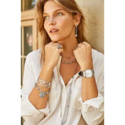 Ferrara Link Post Earrings -Cheap Gleamy Adorn Store ferrara link post earrings silver 1 8c8d7d52 ed6d 4153 87b6 31b4e525dd27