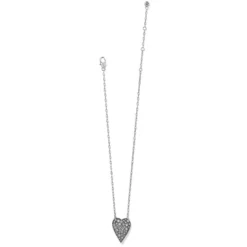 Glisten Heart Petite Necklace 12 Glisten Heart Petite Necklace -Cheap Gleamy Adorn Store glisten heart petite necklace silver 1