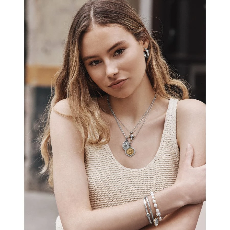 Guardian Angel Pearl Stretch Bracelet 5 Guardian Angel Pearl Stretch Bracelet - Image 3