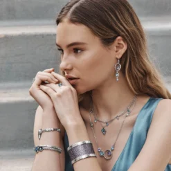 Halo Radiance Necklace 9 Halo Radiance Necklace -Cheap Gleamy Adorn Store halo radiance necklace silver tanzanite 3 64365703 d3c6 4d96 9da6 1e1f902475c5