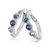 Halo Trio Hoop Earrings -Cheap Gleamy Adorn Store halo trio hoop earrings silver tanzanite 0 9617c48d d1be 4e36 a8c7 83106856a448