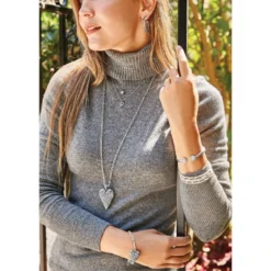 Illumina Love Mini Necklace -Cheap Gleamy Adorn Store illumina love mini necklace silver 2