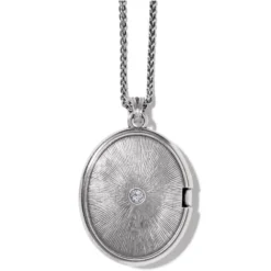 Illumina Majestic Locket Necklace -Cheap Gleamy Adorn Store illumina majestic locket necklace silver 2