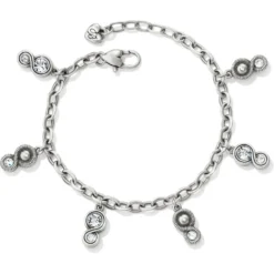 Infinity Sparkle Charm Bracelet