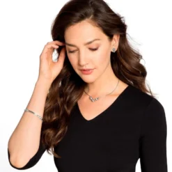 Infinity Sparkle Necklace -Cheap Gleamy Adorn Store infinity sparkle necklace silver 3 70b19bf7 f163 42e2 893c e17ce7a2b96d