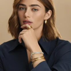 Inner Circle Double Ring -Cheap Gleamy Adorn Store inner circle double ring gold 4