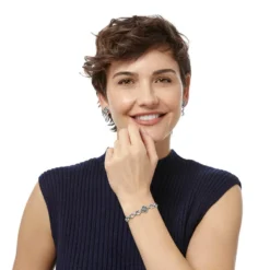 Interlok Knot Link Bracelet -Cheap Gleamy Adorn Store interlok knot link bracelet silver 2