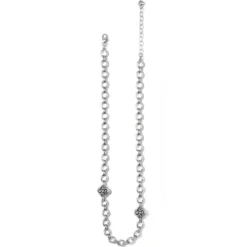 Interlok Knot Link Necklace -Cheap Gleamy Adorn Store interlok knot link necklace silver 1