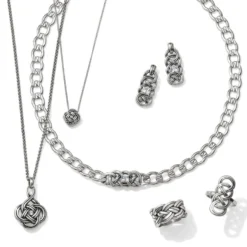Interlok Petite Necklace -Cheap Gleamy Adorn Store interlok petite necklace silver 3 fe512326 374a 4bb1 8f9f 675261978573
