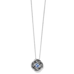 Interlok Shine Necklace 9 Interlok Shine Necklace -Cheap Gleamy Adorn Store interlok shine necklace silver light sapphire 0