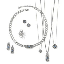 Interlok Shine Necklace 11 Interlok Shine Necklace -Cheap Gleamy Adorn Store interlok shine necklace silver light sapphire 2