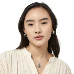 Intrigue Soiree Petite Reversible Necklace -Cheap Gleamy Adorn Store intrigue soiree petite reversible necklace gold black 3