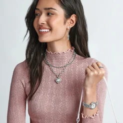 La Rochelle Watch -Cheap Gleamy Adorn Store la rochelle watch silver 2