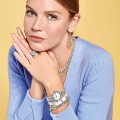 La Rochelle Watch -Cheap Gleamy Adorn Store la rochelle watch silver 3