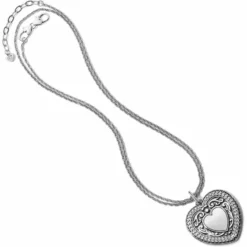 Medaille Convertible Heart Necklace -Cheap Gleamy Adorn Store medaille convertible heart necklace silver 2 c131778b 2cb7 43d0 a0c1 2b706bfcf17a