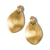 Meridian Lumens Flora Post Drop Earrings -Cheap Gleamy Adorn Store meridian lumens flora post drop earrings brushed gold 0