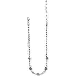 Meridian Necklace -Cheap Gleamy Adorn Store meridian necklace black silver 1 f3fe7af1 a3a1 484d 9244 bed81a2bf97a