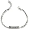Mingle Adore Bar Soft Bracelet -Cheap Gleamy Adorn Store mingle adore bar soft bracelet silver 0