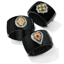 Monarch Joy Hinged Bangle -Cheap Gleamy Adorn Store monarch joy hinged bangle black multi 2 1f17d701 cf9e 4bea 9b17 957291bfba8e