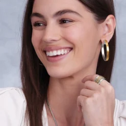 Monete Wide Ring -Cheap Gleamy Adorn Store monete wide ring silver gold 3