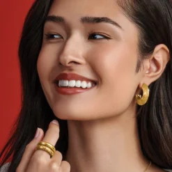 Mystic Moon Hoop Earrings 11 Mystic Moon Hoop Earrings -Cheap Gleamy Adorn Store mystic moon hoop earrings gold 2