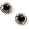 Neptune's Rings Black Agate Button Earrings -Cheap Gleamy Adorn Store neptune s rings black agate button earrings black 0 b5e0f4e1 5339 437b 9f35 ea6521310dcb
