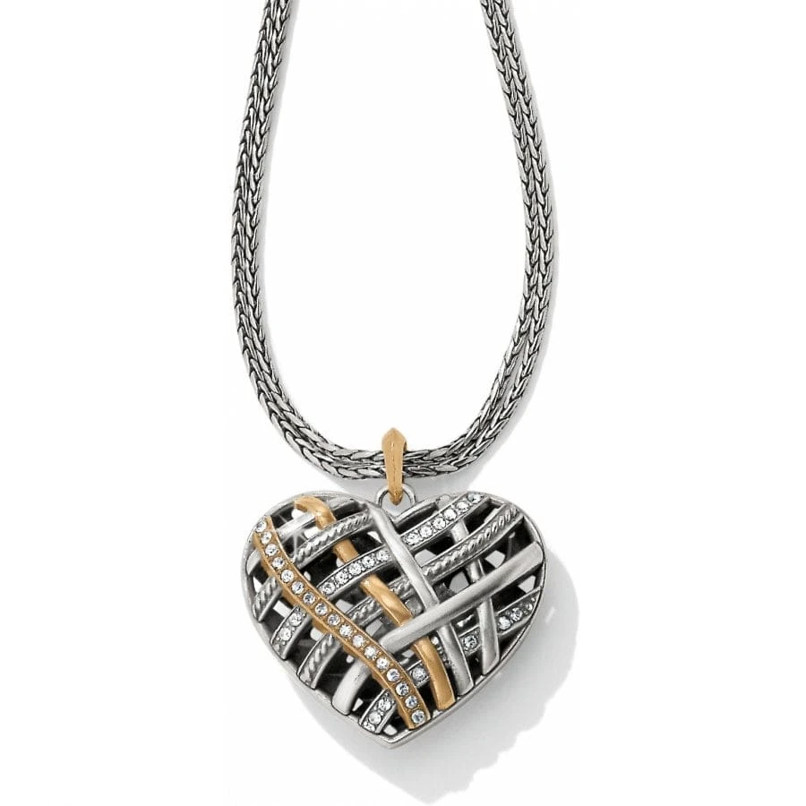 Neptune's Rings Convertible Reversible Heart Necklace 3 Neptune's Rings Convertible Reversible Heart Necklace