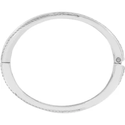 Neptune's Rings Narrow Hinged Bangle -Cheap Gleamy Adorn Store neptune s rings narrow hinged bangle silver gold 2