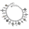 One Cross Charm Bracelet -Cheap Gleamy Adorn Store one cross charm bracelet silver gold 0 ac79bfdd 5437 4f96 b29b 629cf74d112f