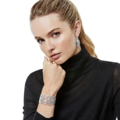 Palmetto Cuff Bracelet -Cheap Gleamy Adorn Store palmetto cuff bracelet silver 4