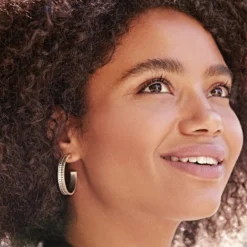 Cheap Gleamy Adorn Store -Cheap Gleamy Adorn Store pebble dot medium hoops silver 1 669274f3 0dd7 42ec aa28 05ba5ae05a01