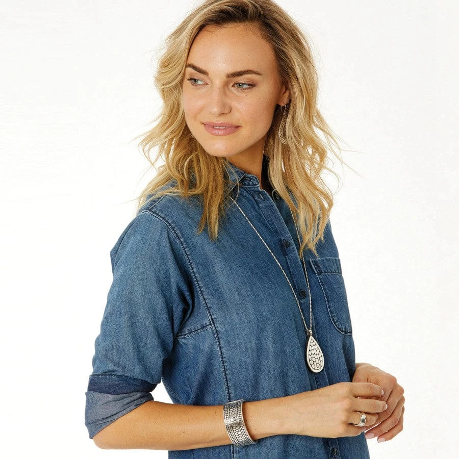 Pebble Double Hinged Bangle 6 Pebble Double Hinged Bangle - Image 4