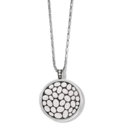 Pebble Round Convertible Reversible Necklace -Cheap Gleamy Adorn Store pebble round convertible reversible necklace silver 1 e6c3a85d f1a9 49c4 b332 5b7eaf8401f0
