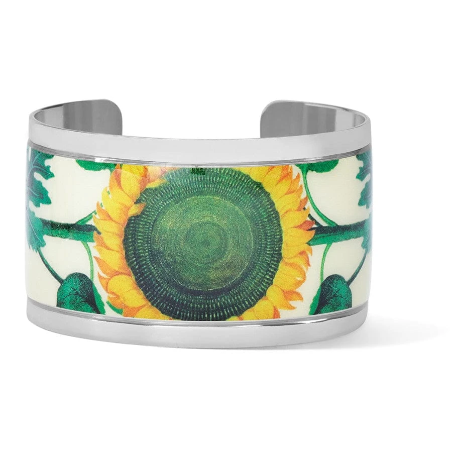 Pop Appeal Sunflower Cuff Bracelet 3 Pop Appeal Sunflower Cuff Bracelet