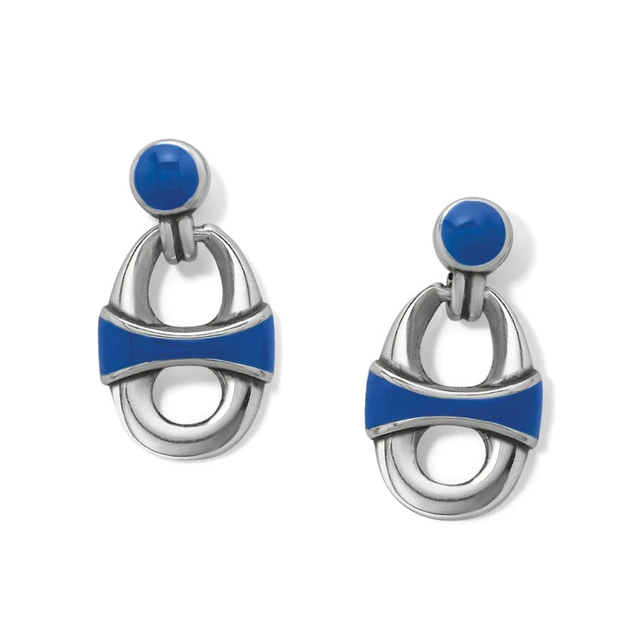 Portofino Link Drop Post Earrings 5 Portofino Link Drop Post Earrings - Image 3