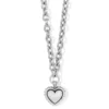 Pretty Tough Bold Heart Necklace