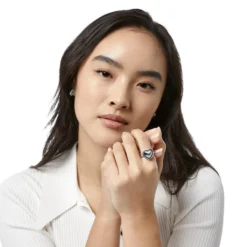 Pretty Tough Bold Heart Ring -Cheap Gleamy Adorn Store pretty tough bold heart ring silver 3