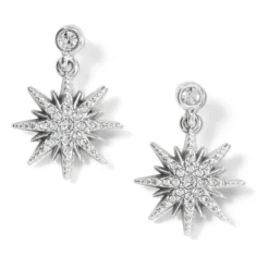 Radiant Star Post Earrings